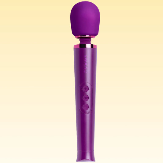 Le Wand Petite Rechargeable Vibrating Body Massager Masaj Aleti - Cherry