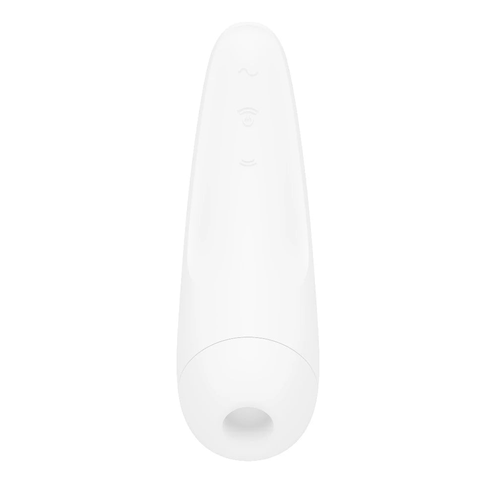 Satisfyer Curvy 2+ White Telefon Kontrollü Emiş Güçlü Vibratör