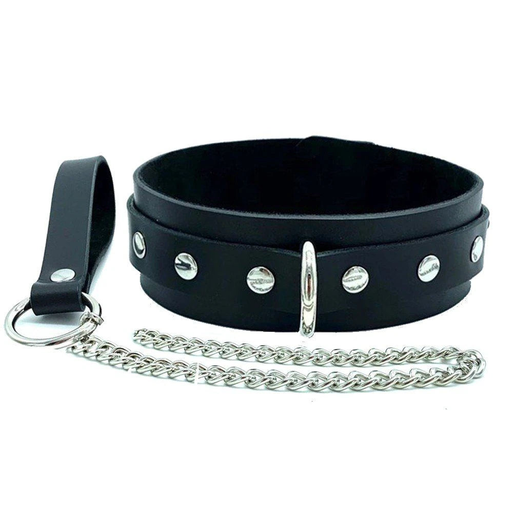 Erox Fetish Fantasy Series Collar Fetiş Boyun Tasması-Siyah