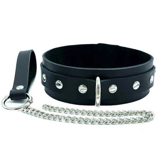 Erox Fetish Fantasy Series Collar Fetiş Boyun Tasması-Siyah