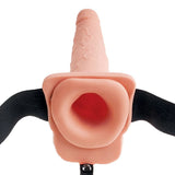 Pipedream Fetish Fantasy Series 7.5'' Hollow Boşalabilir Realistik Strapon