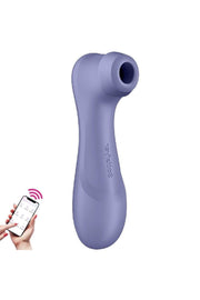 Pro 2 Generation 3 Lila Telefon Kontrollü Emiş Güçlü Vibratör