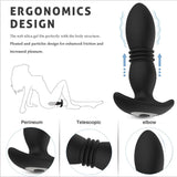 Erox Fidech X Hareketli Prostat Masaj Aleti ve Anal Vibratör