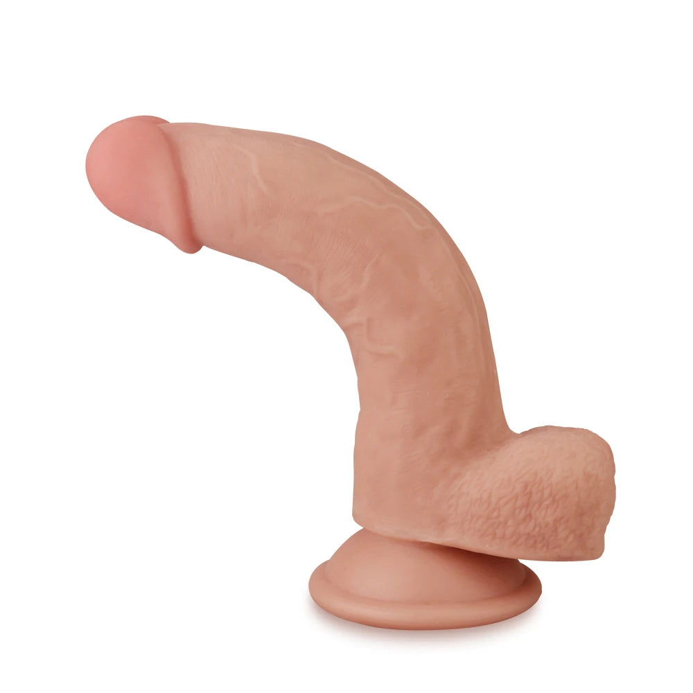 Lovetoy Sliding Skin Strapon 20 Cm Belden Bağlamalı Realistik Penis