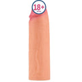 Lovetoy Nature Extender Platinum Silikon Gerçek Et Dokulu Penis Kılıfı