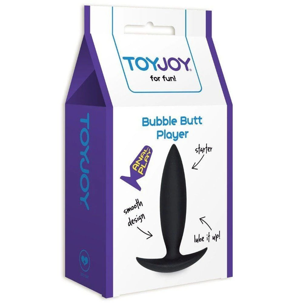 ToyJoy Bubble Butt Player Black Starter Silikon Anal Plug
