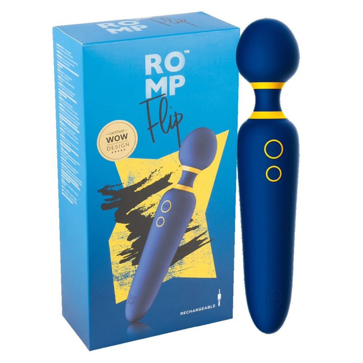 Romp Flip Usb Şarjlı 6 Mod Ultra Güçlü Masaj Wand Vibratör