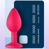Erox The Anal Fantasy Pink Silicone Butt Silikon Anal Plug-Small