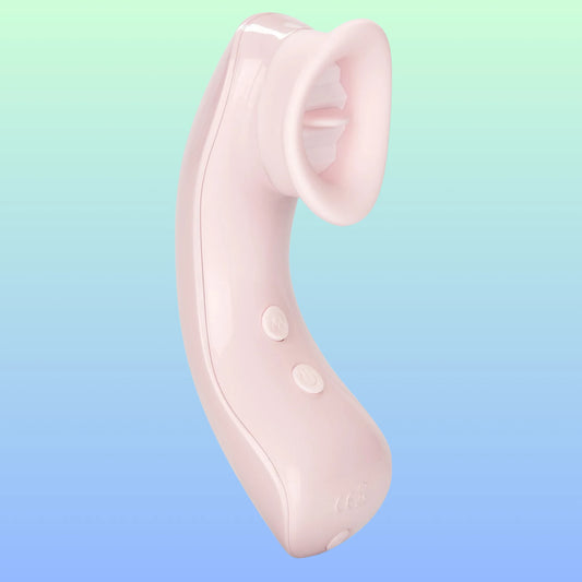 CalExotics Flickering Intimate Arouser Gerçekçi Oral Seks Dil Vibratör