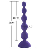 Aphrodisia Silicone 5 Beads Uzaktan Kumandalı Boncuk Anal Vibratör