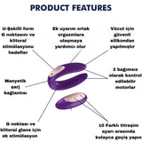Satisfyer Double Plus Remote Uzaktan Kumandalı Partner Vibratör