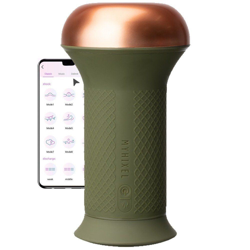 MyHixel Erken Boşalma Kontrollü Telefon Uyumlu Mastürbatör