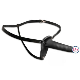 Fetish Fantasy Serisi Beginners Penetrix Strap-On Black 15 Cm Kemerli Penis