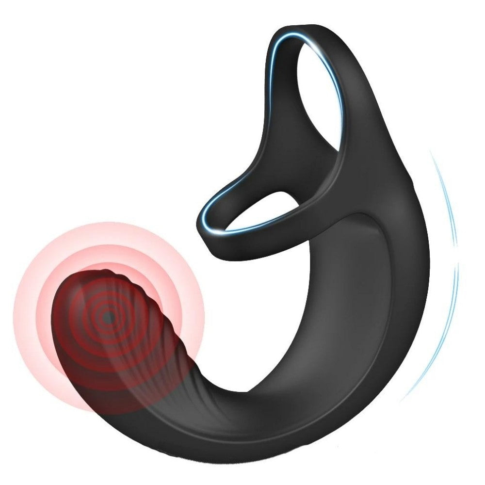 Erox Gorman Titreşimli Giyilebilir Perine Masaj Vibratörü ve Penis Halkası