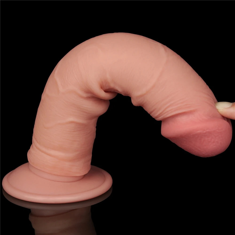 Lovetoy Sliding Skin Hareketli Deri Özellikli 20 Cm Realistik Penis LV317206