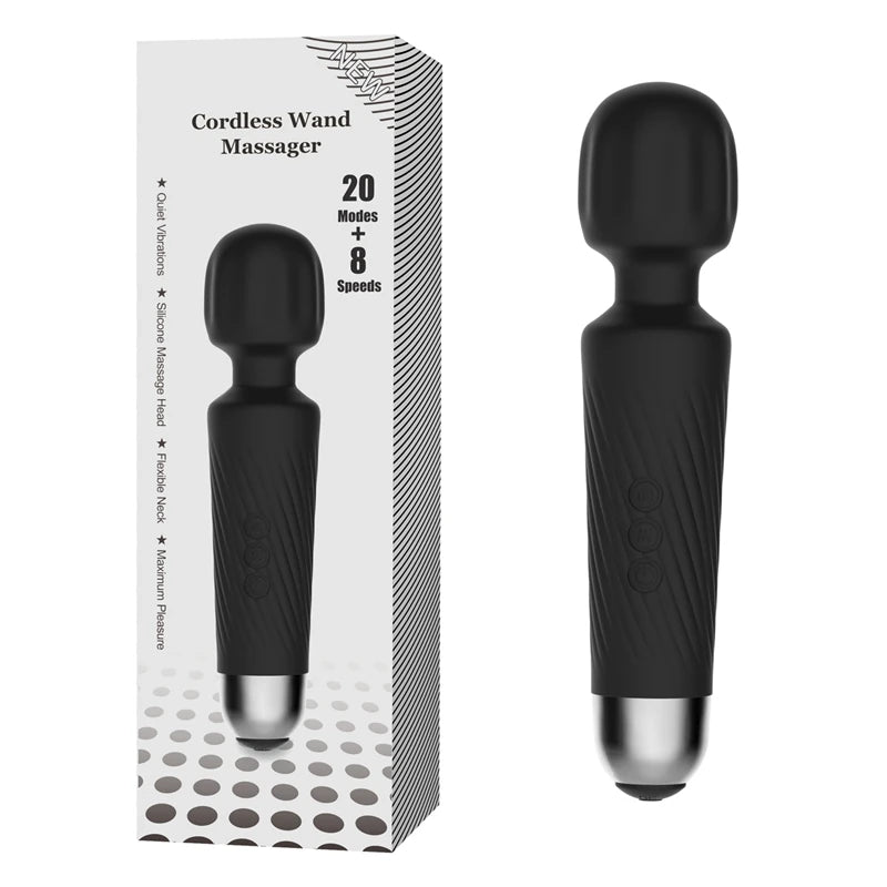 Erox Massage Vibes Black 20 Mod Usb Şarjlı Masaj Vibratör