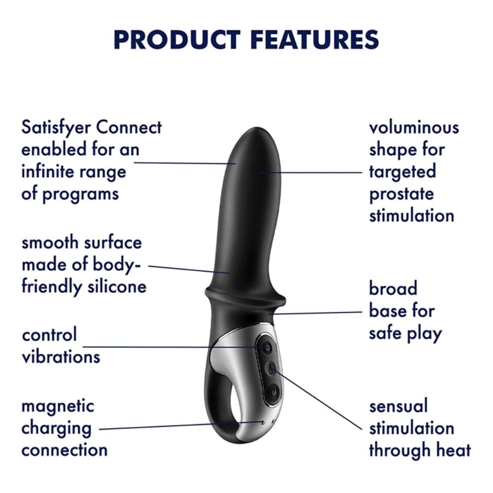 Satisfyer Hot Passion Telefon Kontrollü Isıtmalı Vibratör