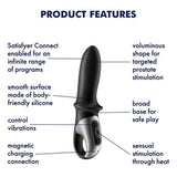 Satisfyer Hot Passion Telefon Kontrollü Isıtmalı Vibratör