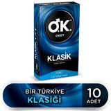 Okey Klasik 10'lu Prezervatif Kondom