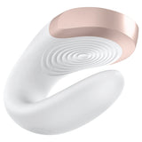 Satisfyer Double Love White Telefon ve Kumanda Kontrollü Vibratör