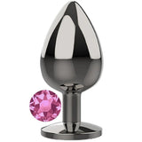 Erox Pink Jewellery Large Lüks Çelik Anal Plug