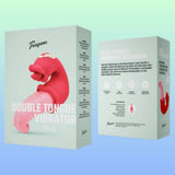 Teazers Double Tongue Hareketli Dil Vibratör