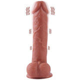 Shequ Dave Vibrating Dildo 21.5 Cm Kemerli Boşalabilir Realistik Penis SQ-WBD10142-V