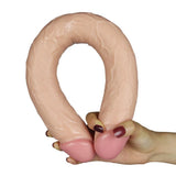 Lovetoy King Size 43 cm Realistik Ultra Esnek Çift Taraflı Penis