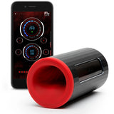 Lelo F1 V2 Telefon Kontrollü Black Red Masturbatör