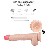 Shequ Jeff Swaying 23 Cm Hareketli Dönebilen Realistik Penis