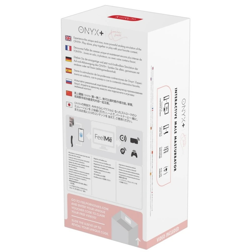 Kiiroo Onyx+ İnteractive Experience Jessica Drake Mastürbatör