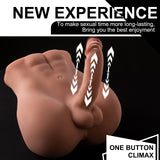 Shequ Bartlett Ass Hareketli Erkek Yarım Vücut Masturbator SQ-MAR30019V