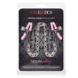 Calexotics Crystal Chain Nipple Clamps Göğüs Klipsi