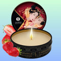 Shunga Mini Massage Candle Strawberry 30 Ml Erotik Masaj Mumu