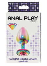 Toy Joy Twilight Booty Jewel Medium Metal Anal Plug