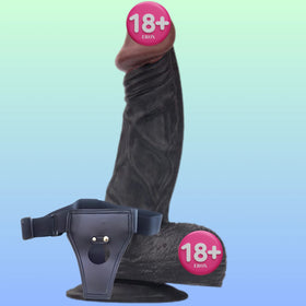 Erox Strapon Eric Belden Bağlamalı Zenci Realistik Dildo