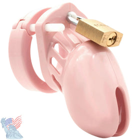 CB-X CB-6000S Chastity Cage Kit Penis Kilidi-Pink