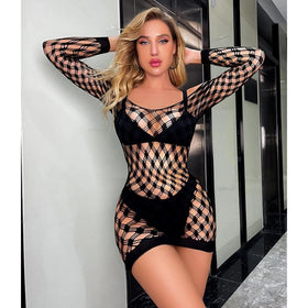 Erox Fantasy Wear Mini Seksi Vücut Çorabı