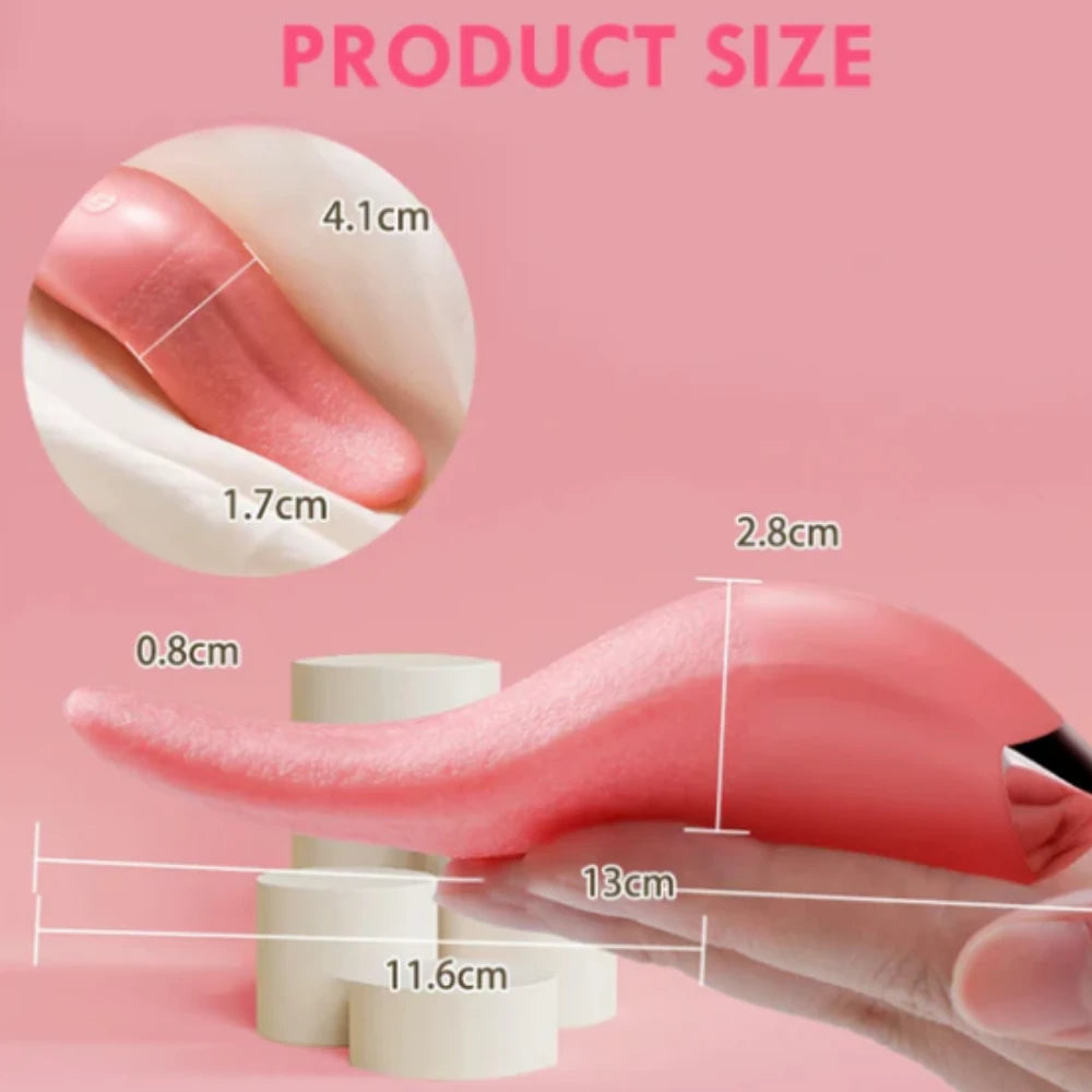 Erox The Vibe Tongue Şarj Edilebilir Dil Vibratör