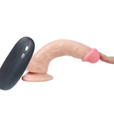 Xise Dildo Series Adonis 10 Mod Titreşimli 18 Cm Realistik Penis
