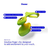Dame Products Fin 2.0 Finger Vibe Güçlü Parmak Vibratör-Citrus