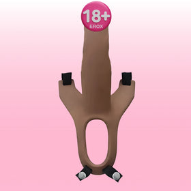 Aphrodisia Hollow Strap-On 15 Cm İçi Boş Belden Bağlamalı Penis-Flesh