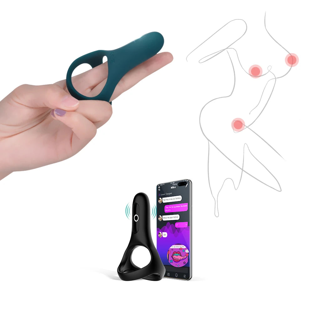 Magic Motion Rise Telefon Kontrollü Penis Halkası