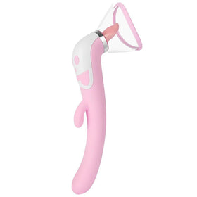 Erox Sucker Licker Çift Yönlü Isıtmalı Yalama Vibratör