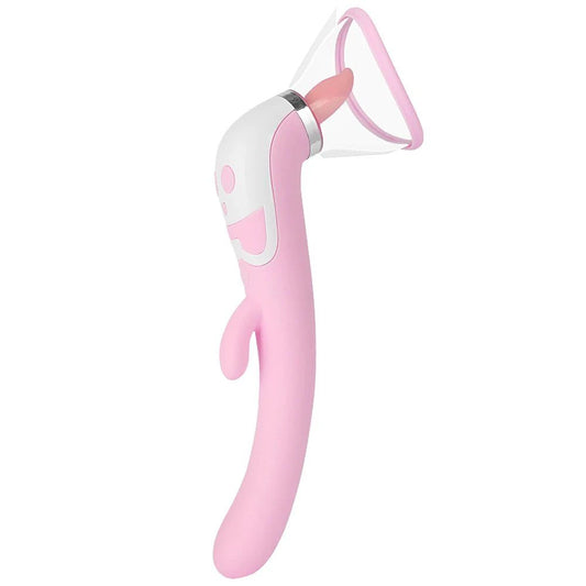 Erox Sucker Licker Çift Yönlü Isıtmalı Yalama Vibratör