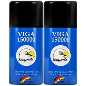Orjinal Süper Viga 150.000 Erkeklere Özel E Vitaminli Penis Spreyi 2'li Paket
