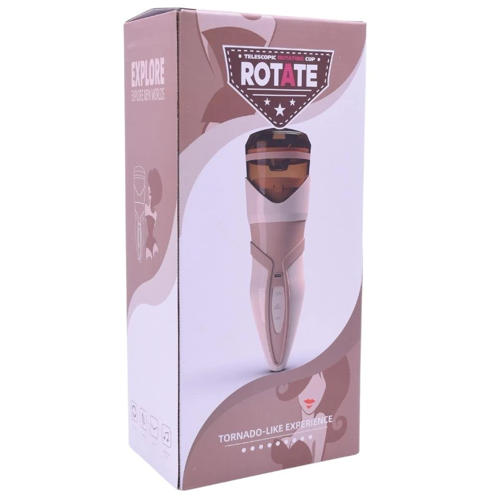 Rotate Tornado Telescopic Otomatik Hareketli Masturbator