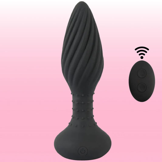 Anos Remote Controlled Butt Plug Titreşimli Anal Plug