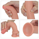 Lovetoy Dual Layered Cock18 cm Realistik Penis LV4002