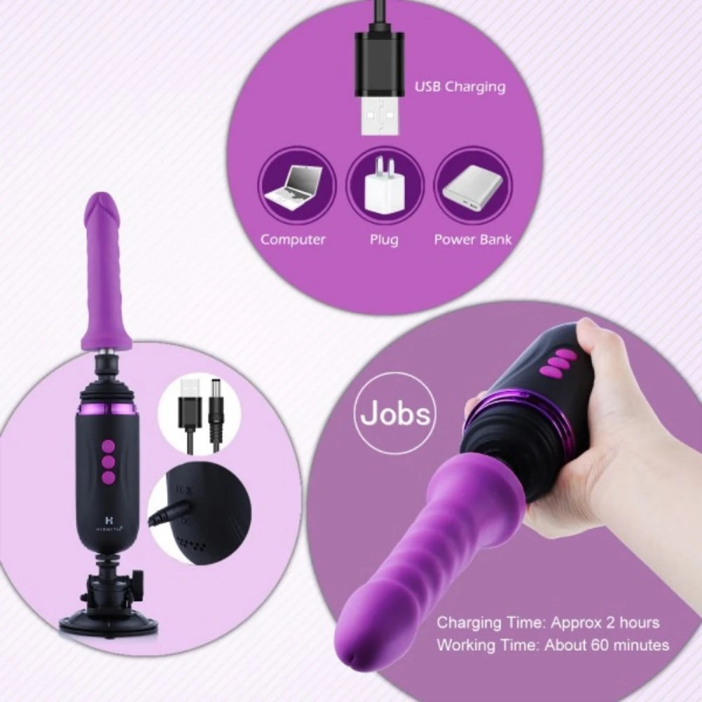 Hismith Capsule Sex Machine Telefon Kontrollü Seks Makinesi